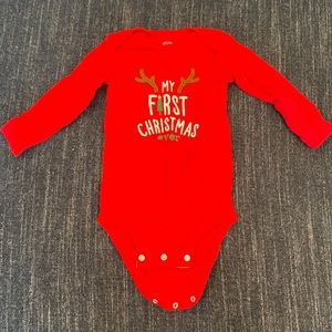 VGUC first Christmas onesie